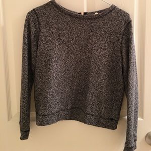 Heather Grey F21 Crop Sweater